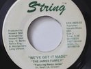THE JAMES FAMILY-WE'VE GOT IT MADE - WHITE PROMO LABEL, PRIVATE PRESS BOOGIE-MOD