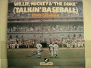 Terry Cashman Talkin' Baseball LP Willie Mays Mickey Mantle Duke Snider Signed