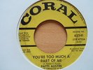 LISTEN - NORTHERN SOUL 45RPM - PATTI AUSTIN - YOU'RE TOO MUCH A PART OF ME