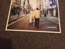 OASIS WHATS THE STORY MORNING GLORY  VINYL LP 1ST PRESSING 1995 EX/EX VERY RARE
