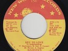 Sweet Soul/Rap Boogie 45 - Majestics - Key To Love - New World - mp3