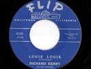 Mod R&B Garage 45 RICHARD BERRY & PHAROAHS Louie Louie/Rock Rock Rock Flip HEAR