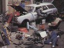LP:Die Toten Hosen,Opel - Gang(GREEN/RED VIRGIN LABELS)[NM] (totenkopf)