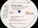 Rare White Label Promo David Bowie The Man Who Sold The World LP 1972 Portugal