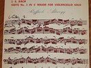 Raffaele ALTWEGG cello BACH cello suites n° 3 RARE LP