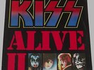 Kiss Alive II LP NM 2 Vinyl Set Casablanca Record NBLP7076 1977 Jacket & Tattoos