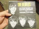 Beatles Veejay 45 Picture Sleeve - Do You Want to Know a Secret/Thank You Girl