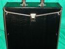 Vtg Vinyl LP Carrying Case Storage Box*Free Beatles & Led Zeppelin Album*Lot Set