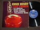 ERNIE HENRY   LAST CHORUS LP Riverside Jazz MONO DG ORIG Lee Morgan KENNY DORHAM