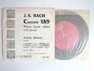 Lumen LD-1-107 - Bach Cantate Pierre Bernac Jacques Dumont Violin RARE 7
