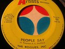 WILD CROWN JEWEL 1966 GARAGE PSYCH = THE ROGUES INC   PEOPLE SAY - GEORGIA 45 A+