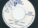 Rare Northern / Modern Soul - James Alexander - Keep Your Love / Conception