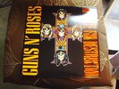guns n roses appetite for destruction. with sticker, orig cover pic sleeve. m-