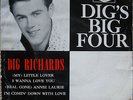 DIG RICHARDS-DIG’S BIG FOUR-EP OBSCURE OZ ROCK PSYCHE REX LABEL-45/1960