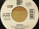 Fiona Apple 45 Criminal / Sleep To Dream 7