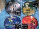 MEGADETH ULTIMATE PICTURE DISC VINYL  LP SET OF 4  BRAND NEW (PA)