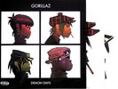  GORILLAZ DEMON DAYS UK-ORIGINAL 2LP Vinyl Gatefold w/orig inner Blur