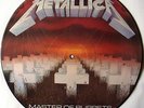 METALLICA - MASTER OF PUPPETS - RARE ORIGINAL UK PICTURE PIC DISC VINYL LP