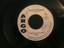 THE MONOTONES    TELL IT TO THE JUDGE/ FOOLS WILL BE FOOLS   45 VINYL     ARGO