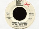 TEDDY RANDAZZO You Don't Need a Heart on DCP Promo Northern Soul 45 Hear