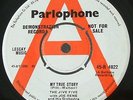 THE JIVE FIVE.MY TRUE STORY.DEMO 7'' VINYL