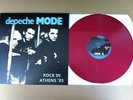 Depeche Mode Vinyl LP Rock in Athens live 1985 RED VINYL mega rar