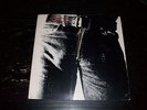 The Rolling Stones Sticky Fingers LP Record Working Zipper Andy Warhol Excellent