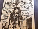 THE CLASH rare ORIGINAL 1977 HANDBILL FOR GIG / PUNK / GENERATION X / BUZZCOCKS