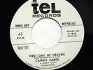 CAMMY CAROL Doo Wop Teen PROMO 45rpm Pin-Up Boy b/w First Day of Heaven LISTEN