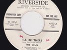 NORTHERN SOUL 45 - THE GEMS on RIVERSIDE RECORDS
