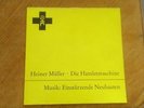 Heiner Müller Einstürzende Neubauten – Die Hamletmaschine lp