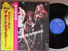 Ex+ THE RUNAWAYS debut JAPAN LP DOUBLE OBI 'PINK' Cherie Currie PS RJ-7165