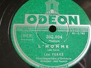 78 trs-rpm- Léo FERRE - L'homme - A la seine - ODEON 282.994