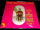 Lincoln Mayorga Missing Linc II Original SEALED LP Sheffield Lab S10 Dir Disc LE