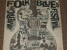 THE ORIGINAL AMERICAN FOLK BLUES FESTIVAL 1960s GERMAN POLYDOR MONO LP