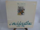 LP Bill Dixon – Considerations 2 1972.1976 Made in Italy 1964