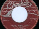 JIMMY BINKLEY Wine Wine Wine  RARE BLUES 45 on CHECKER