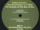 THE BEACH BOYS VS J DILLA Pet Sounds: In The Key Of Dee LP NEW VINYL repress Bu