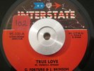 Rare Soul/R&B 45 C. Forture & J. Brinson True Love/Hipster INTERSTATE NM Orig.
