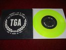 THE GASLIGHT ANTHEM  -  ANYWHERE I LAY MY HEAD - ELECTRIC GREEN  WAX FAN CLUB 7