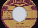 Doo Wop R&B Sax Rocker 45 JOHN LITTLETON Po' Mary DUKE HEAR