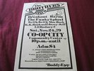 RARE HIP HOP HALF SIZE FLIER THE BROTHERS DISCO FUNKY FOUR PLUS 1.BUDDY ESQ