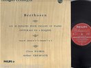 HASKIL GRUMIAUX beethoven sonatas FRENCH PHILIPS L 00.430 L LP 33T