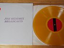 JIMI HENDRIX Broadcasts orig TMOQ LP NM YELLOW/ORANGE VINYL