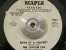 Northern Soul 45 The Chosen Few Birth Of A Playboy MAPLE 1000 DJ WL VG+