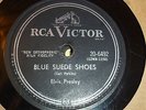 ELVIS PRESLEY BLUE SUEDE SHOES 78 RPM CANADA ONLY