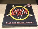 SLAYER  FACE THE SLAYER OF GOD RARE BOX LIMITED EDITION TEST PRESS  SODOM
