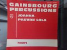 SERGE GAINSBOURG JOANNA , PAUVRE LOLA . JUKE-BOX RARE