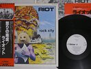 RIOT ROCK CITY VICTOR VIP-6510 Japanese Pressing PROMO OBI Vinyl LP