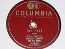 FRANK FRANKIE YANKOVIC SLOVENIAN 78 rpm POLKA LP RECORD COLUMBIA # 10013 / 1947